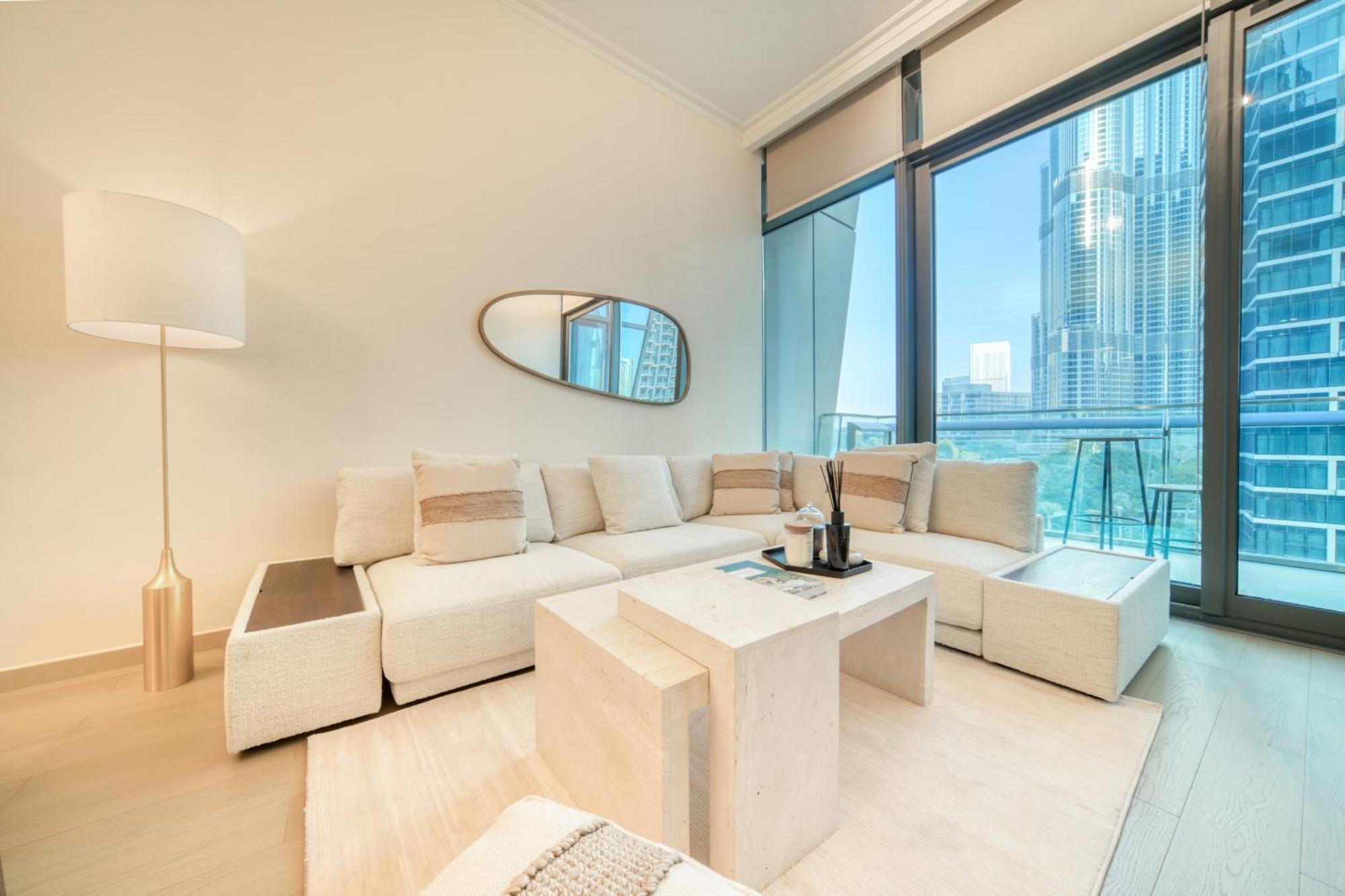 Burj Vista, Downtown Dubai - Burj Khalifa View - Mint Stay Exteriör bild