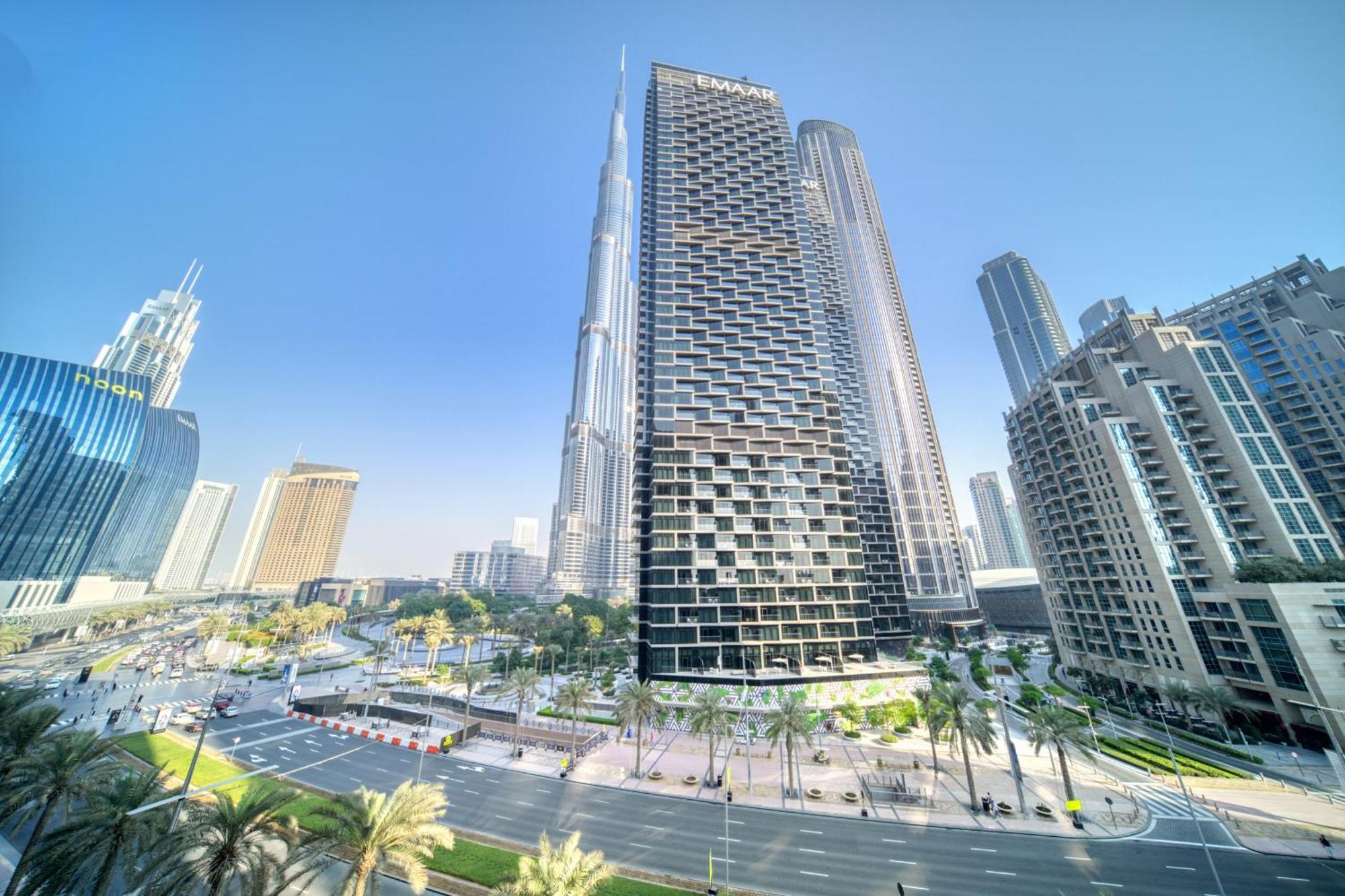 Burj Vista, Downtown Dubai - Burj Khalifa View - Mint Stay Exteriör bild